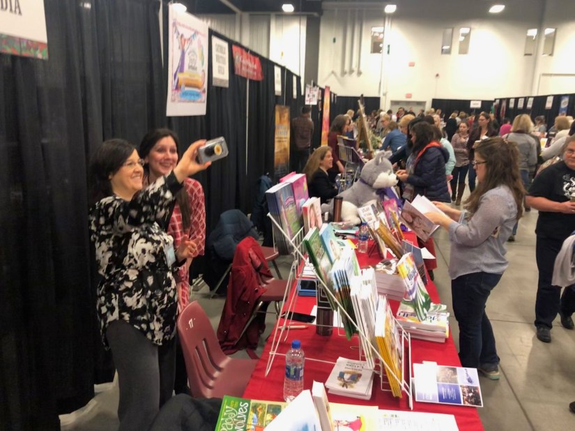 Gingras and Walsh at GWM booth CCWC2019