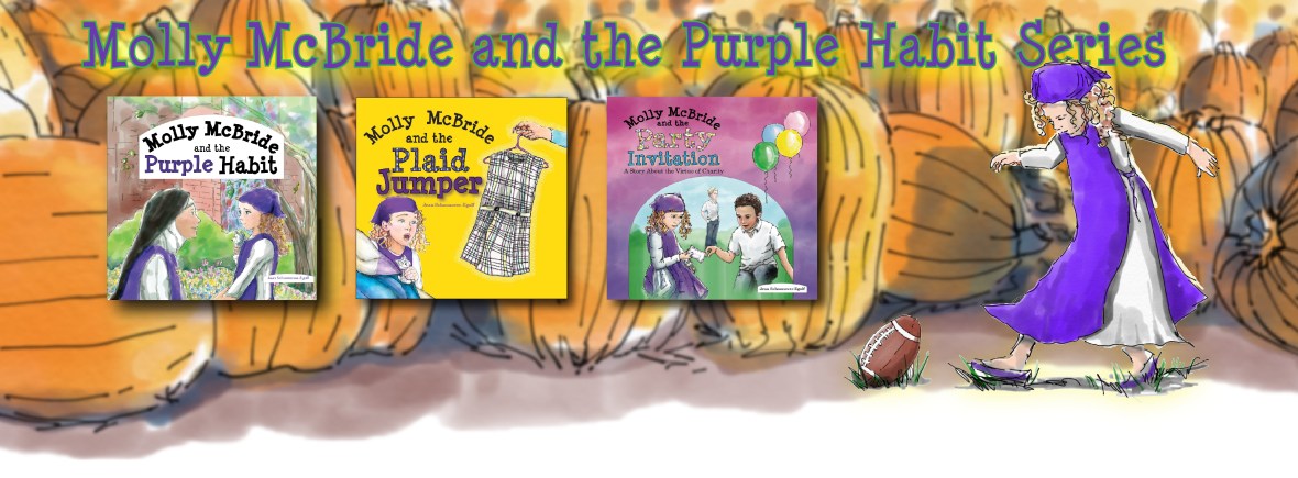 Collect all 3 books in the Molly McBride series! visit www.mollymcbrideandthepurplehabit.com